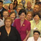 Rep. Chu with seniors