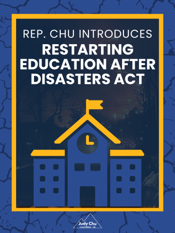 Restarting Education after Disasters Act 