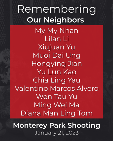 Monterey Park Victims